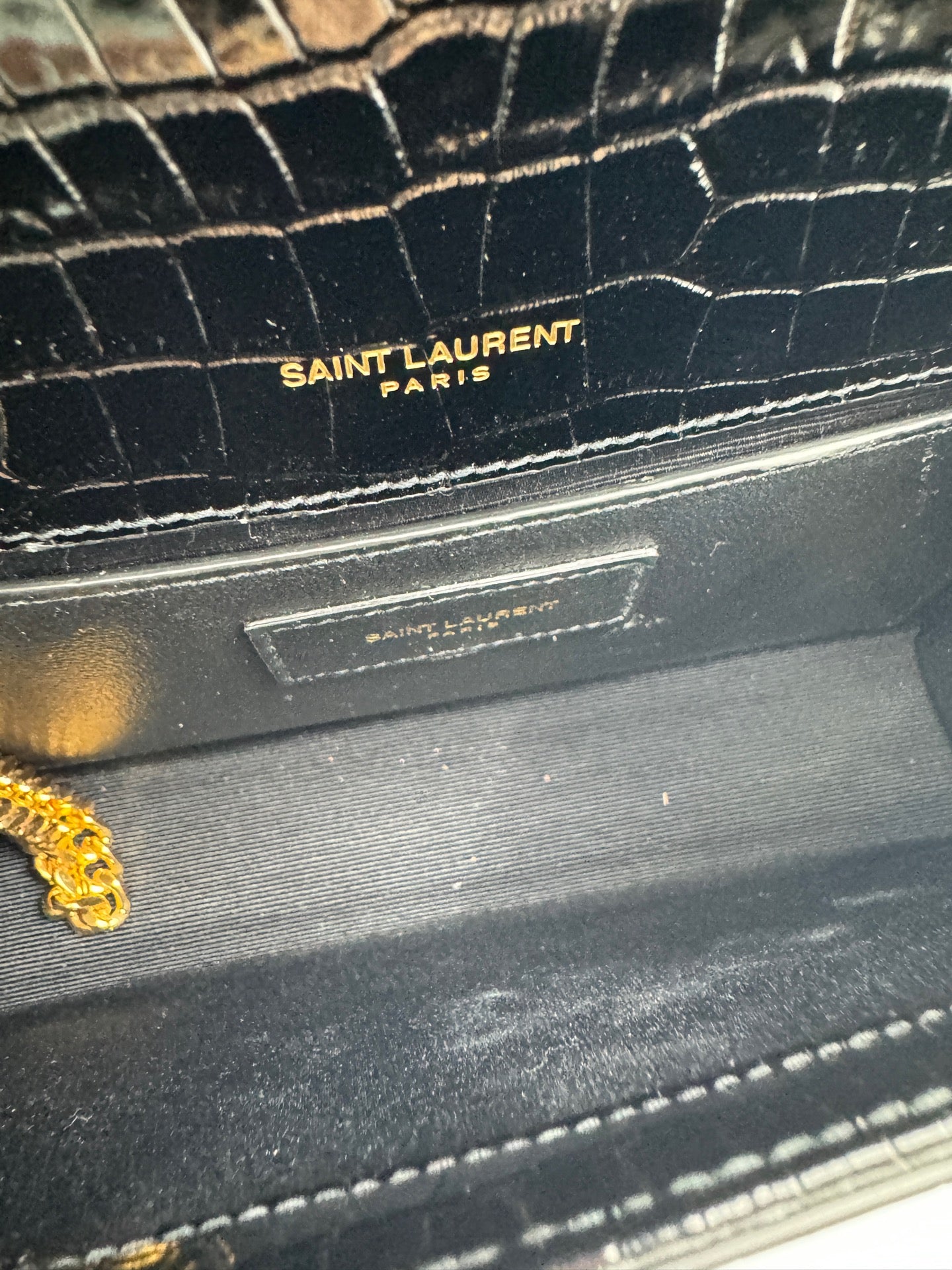 Saint Laurent - Kate Bag with Tassel - Leather - Black - (mini)
