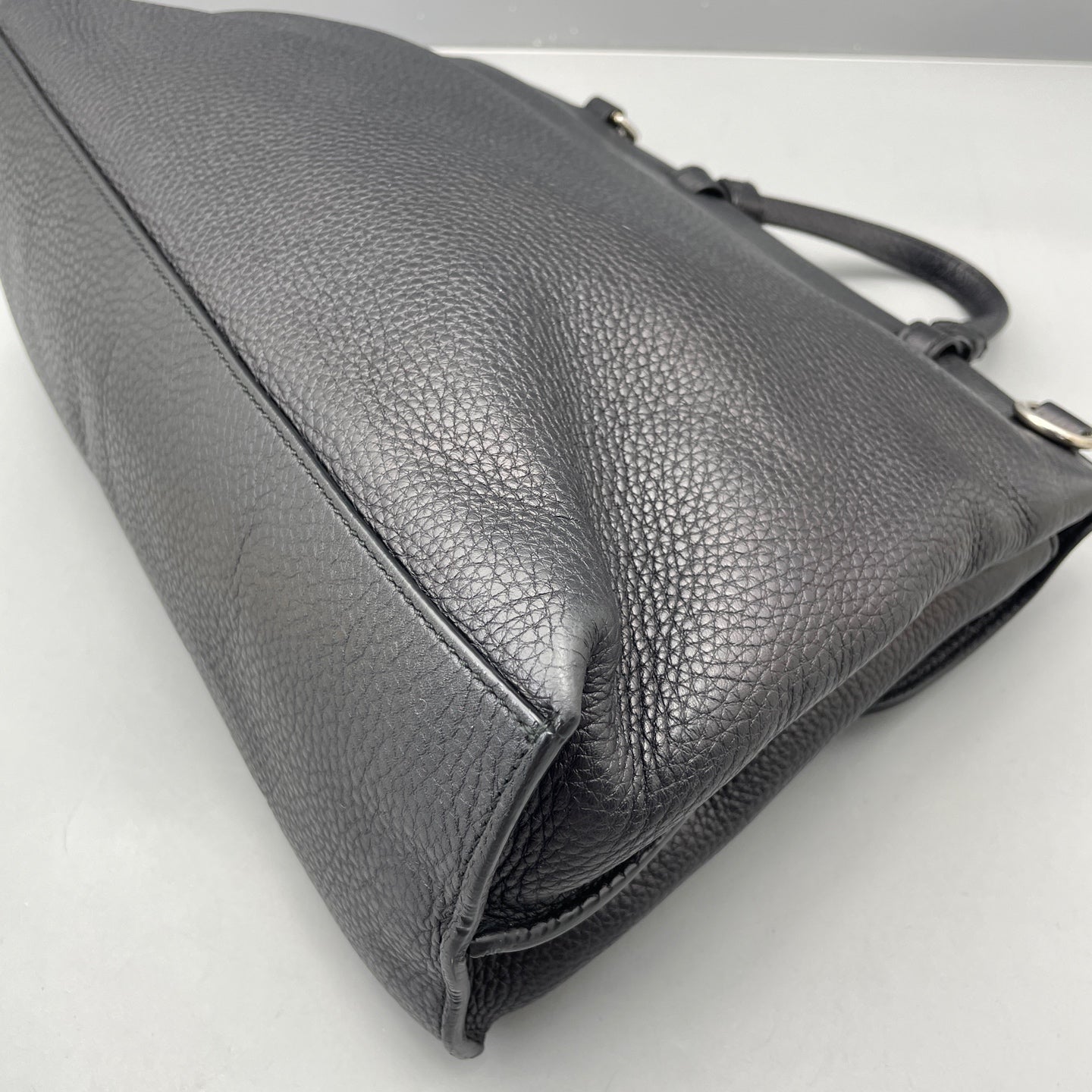 Gucci - Bamboo Top Handle Bag - Leather - Black - (medium)