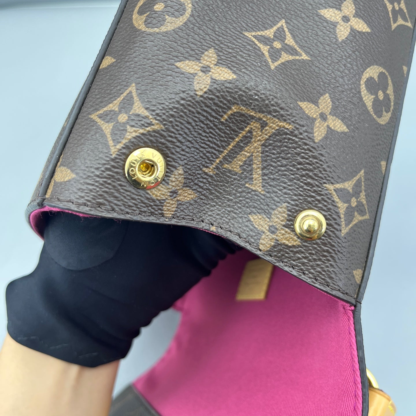 Louis Vuitton - Cluny BB - Monogram coated canvas and Vachetta leather - Brown - (medium)