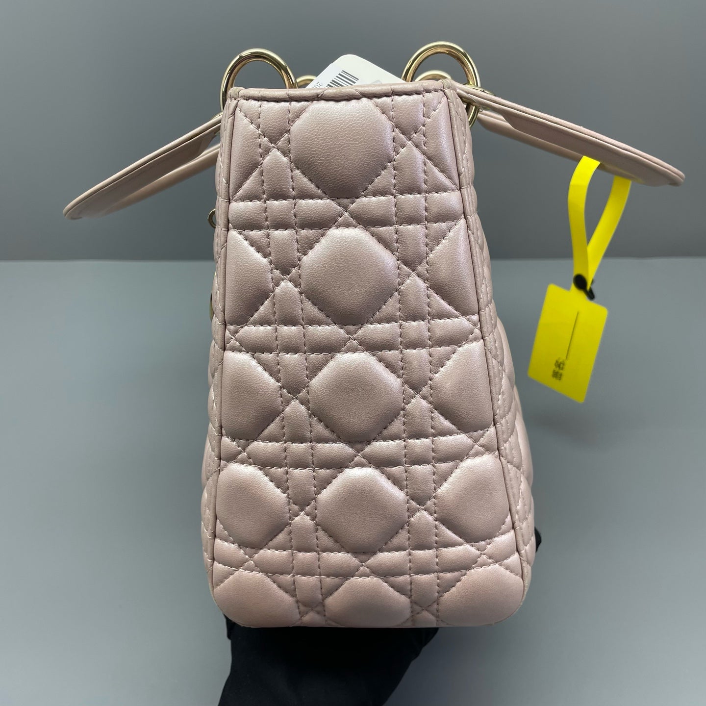 Dior - Lady Dior - Pearlescent lambskin leather - Pink - (medium)