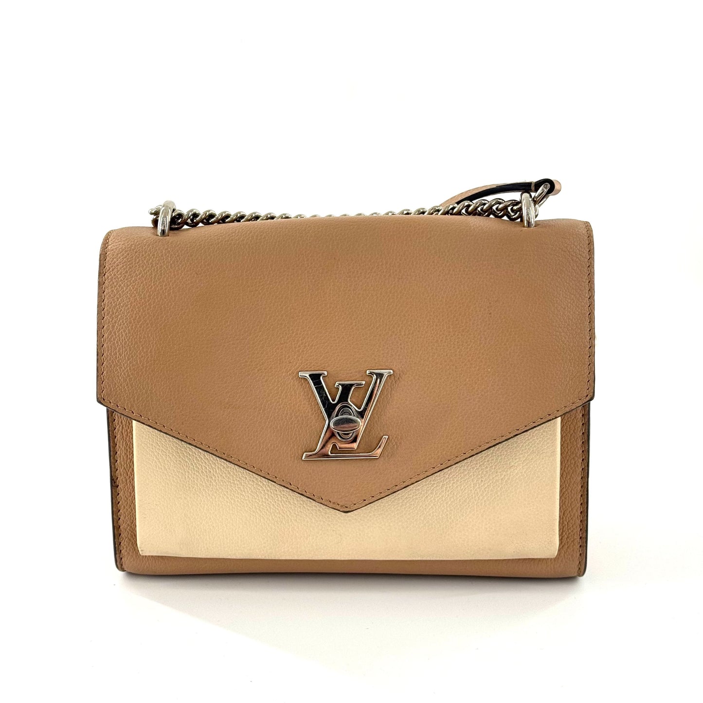 Louis Vuitton - Lockme Chain Bag - Leather - Beige - (Small)