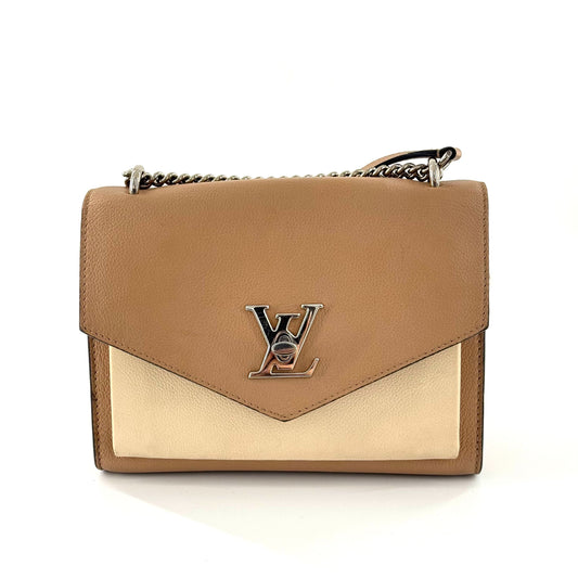 Louis Vuitton - Lockme Chain Bag - Leather - Beige - (Small)