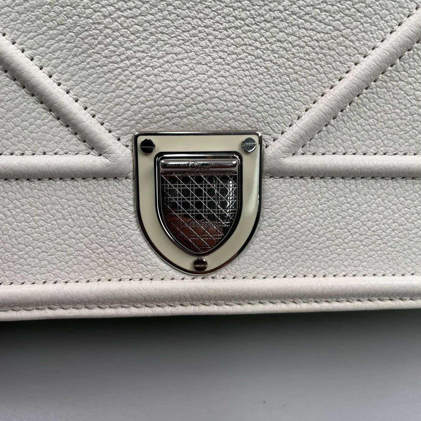 Dior - Diorama - Leather - White - (small)