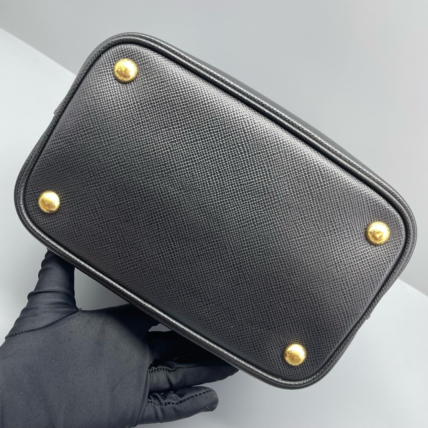 Prada - Panier Bucket Bag - Saffiano leather - Black - (medium)
