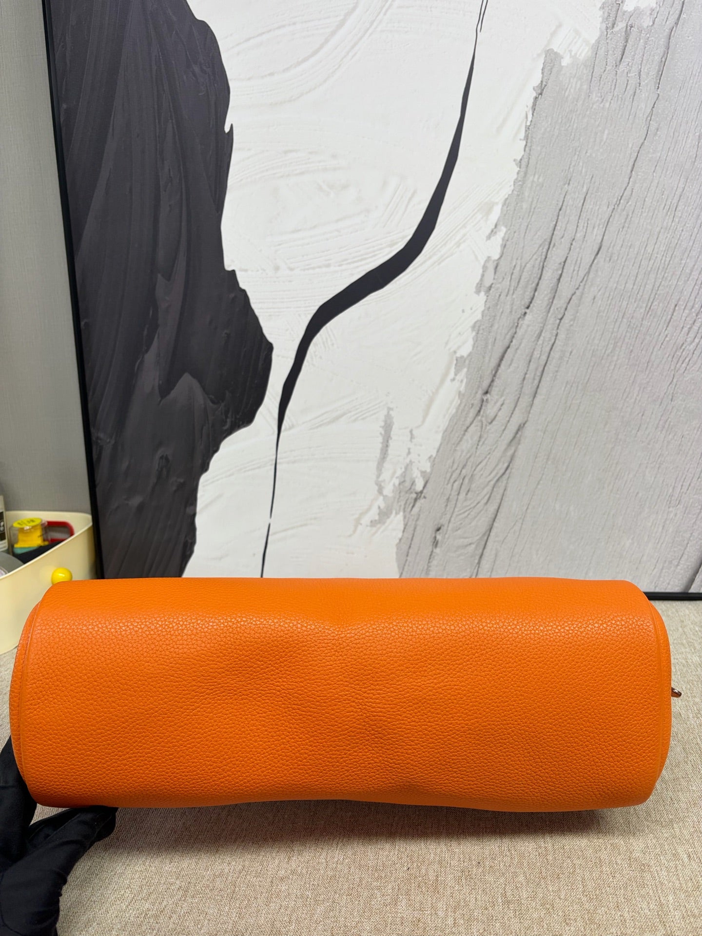 Hermès - Altas - Pebbled leather - Orange - (Large)