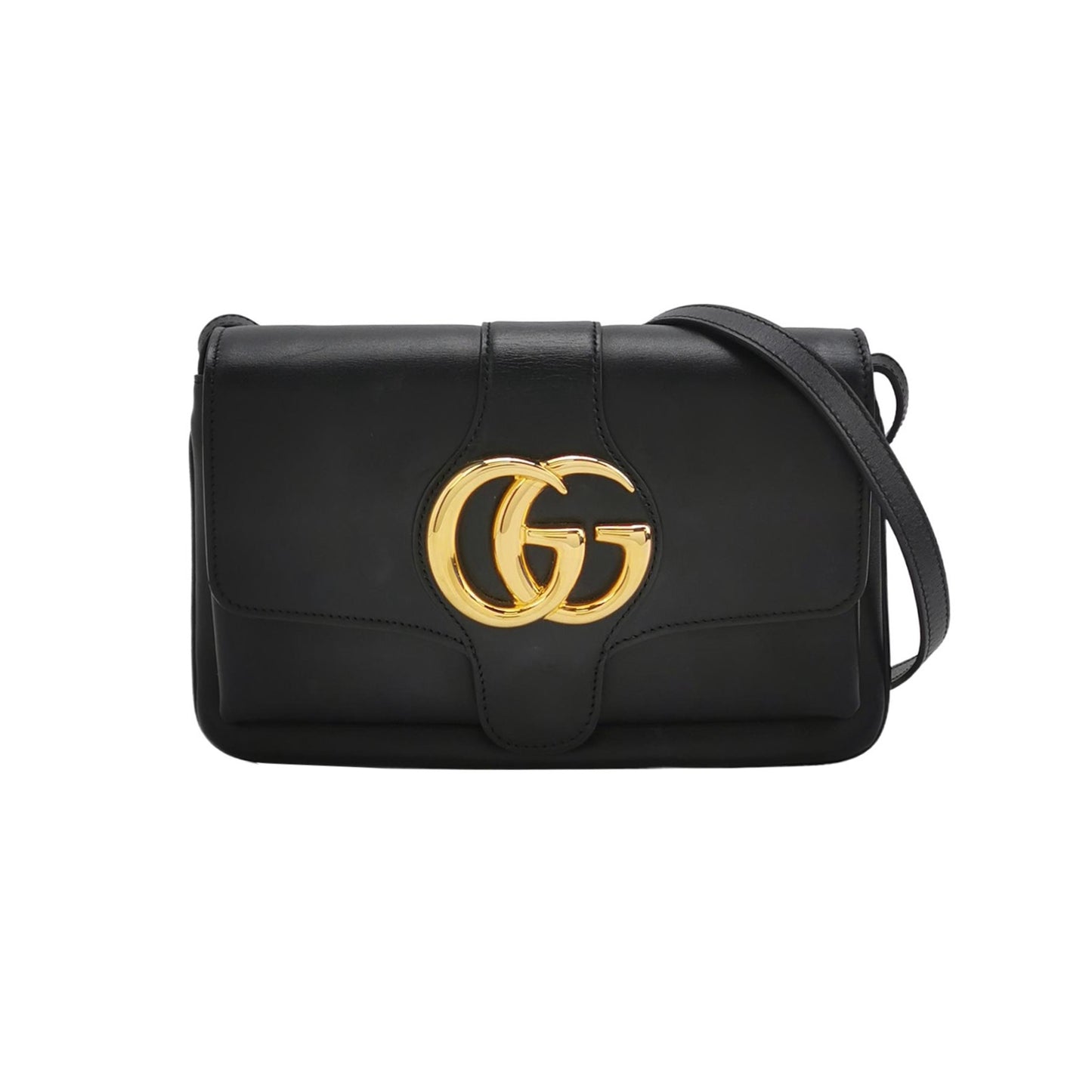 Gucci - Arli Small Shoulder Bag - Leather - Black - (small)