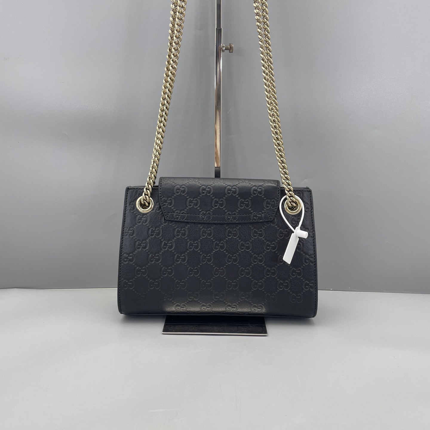 Gucci - Emily Chain Bag - Leather - Black - (small)