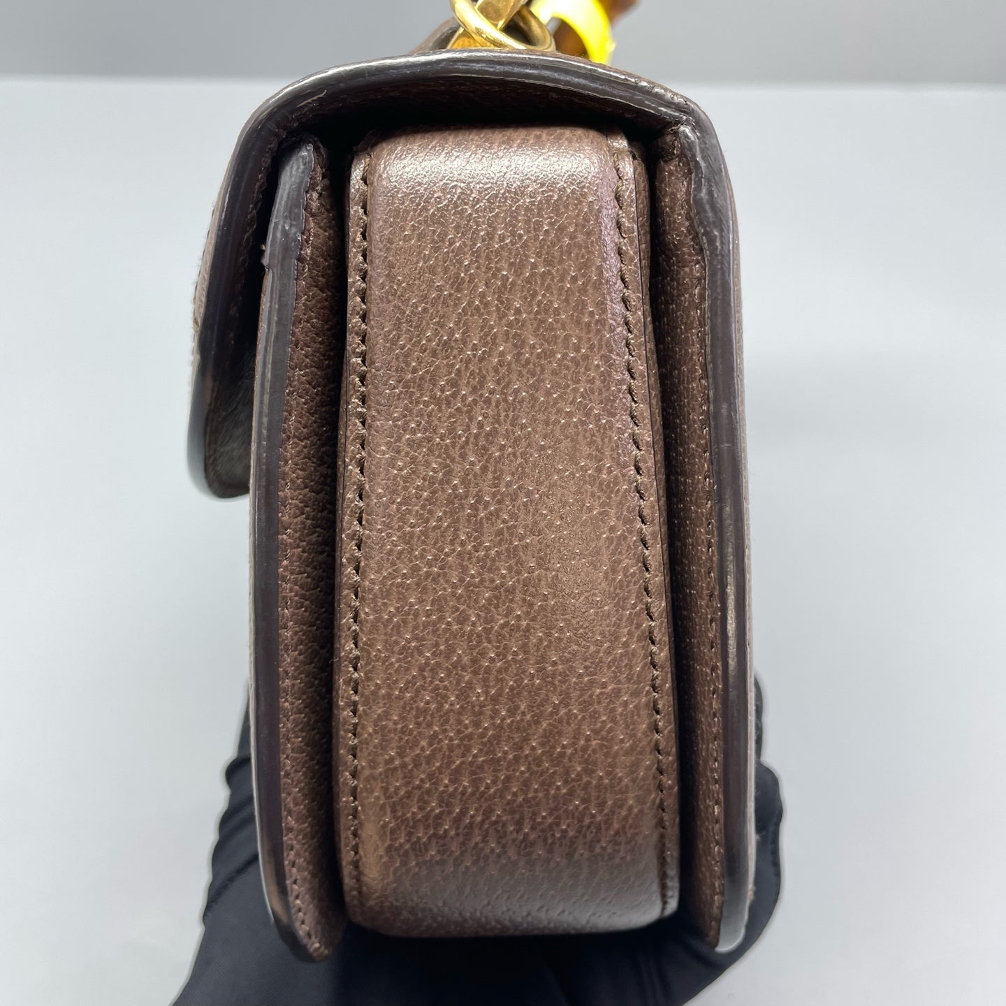 Gucci - Diana Mini Top Handle Bag - Canvas and Leather with Bamboo accents - Brown - (mini)
