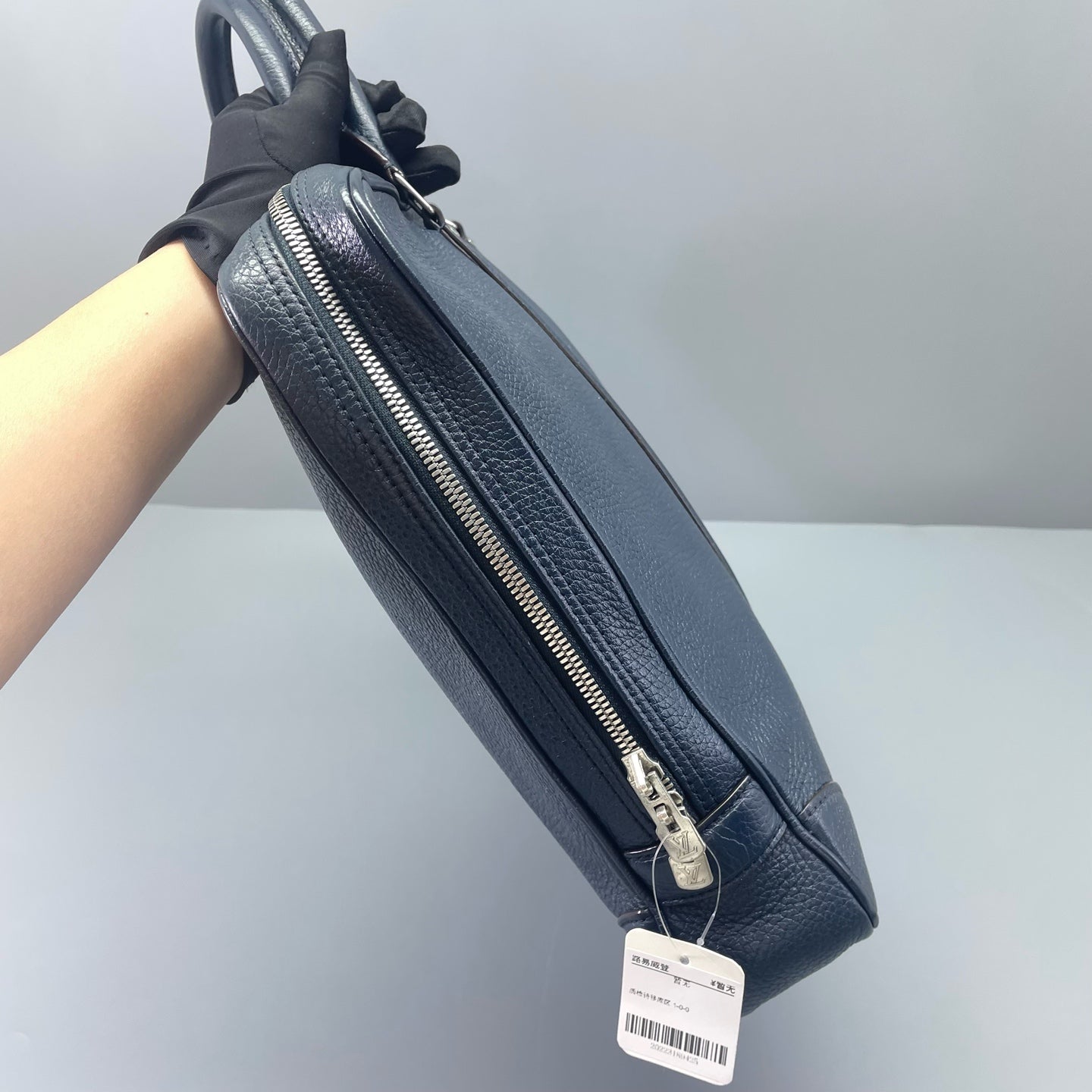 Louis Vuitton - Briefcase - Leather - Navy - (Large)