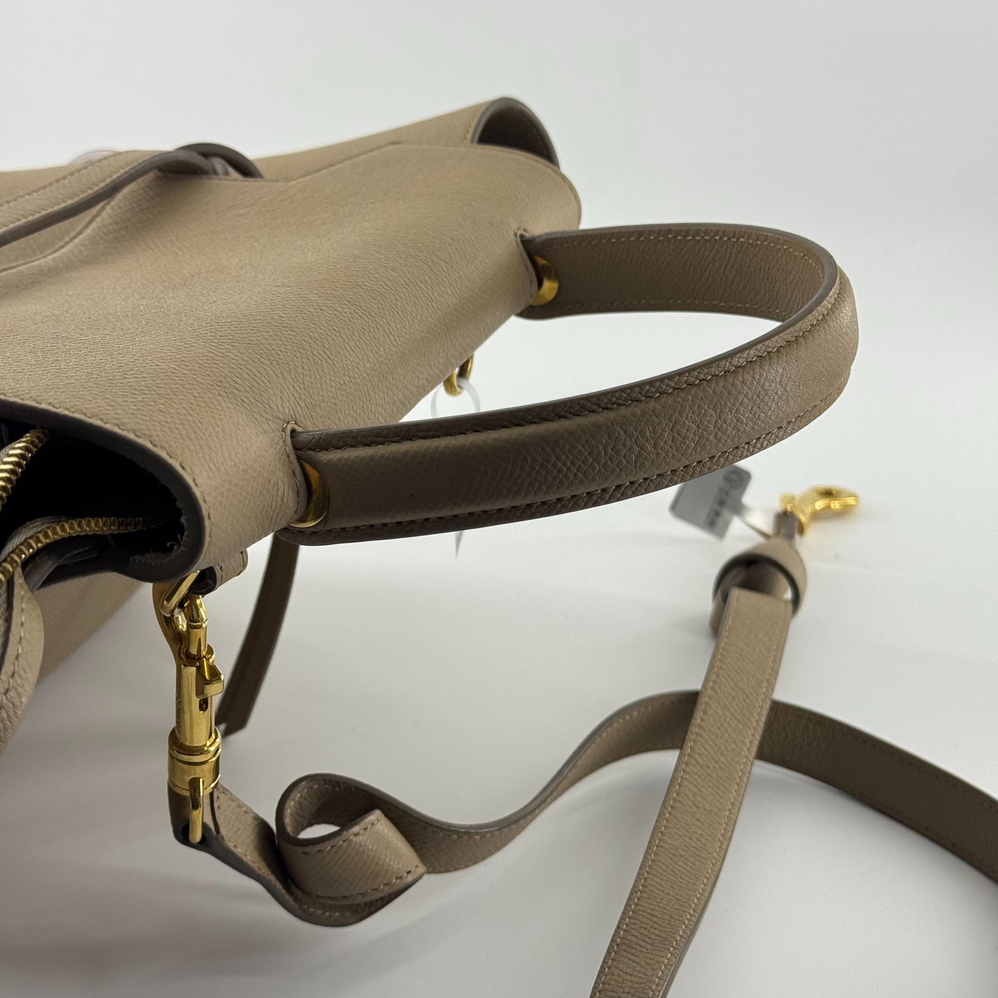 Celine - Belt Bag - Grained calfskin leather - Beige - (Small)