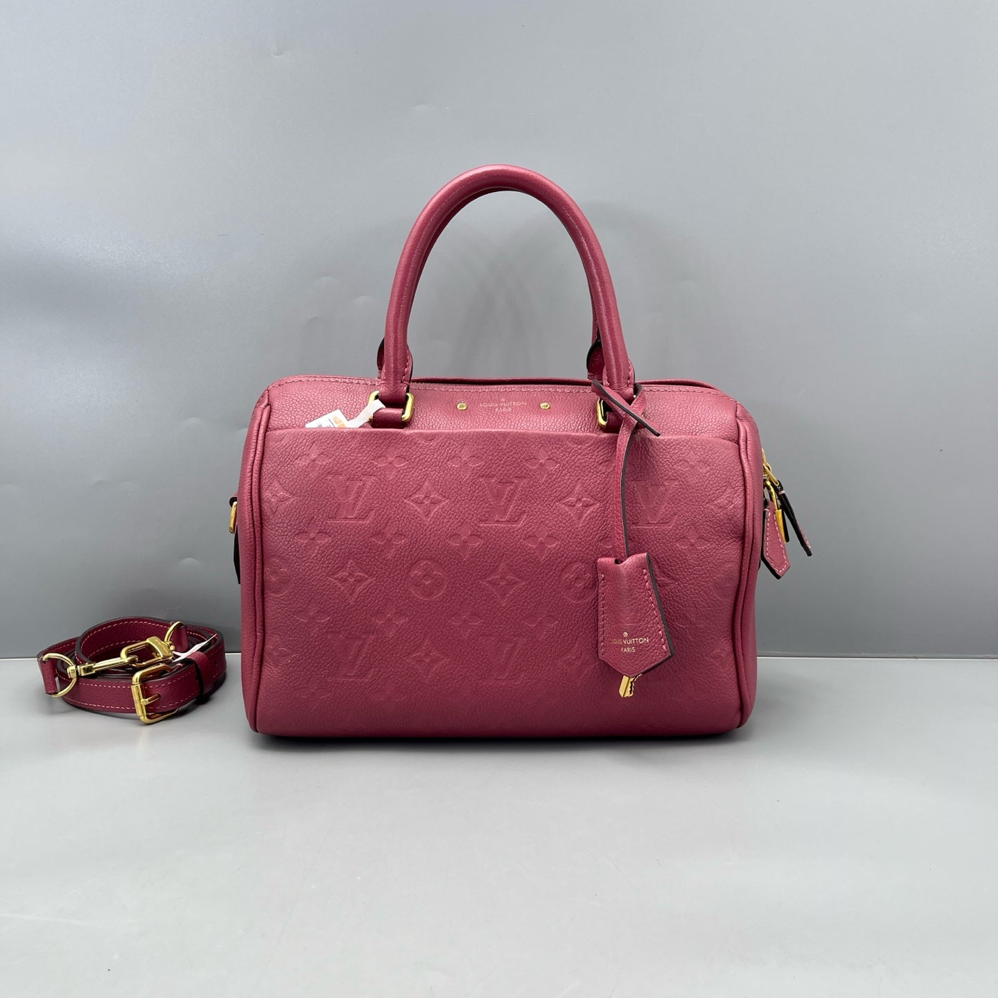 Louis Vuitton - Speedy Bandoulière 25 - Monogram Empreinte leather - Purple - (small)