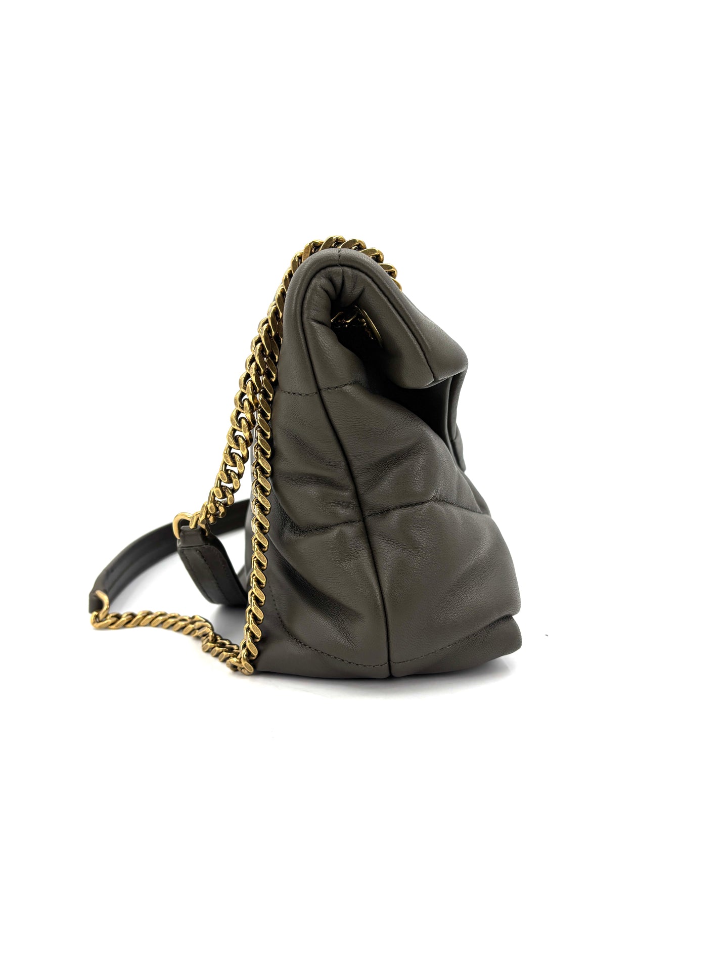 Saint Laurent - Puffer - Lambskin leather - Brown - (Medium)