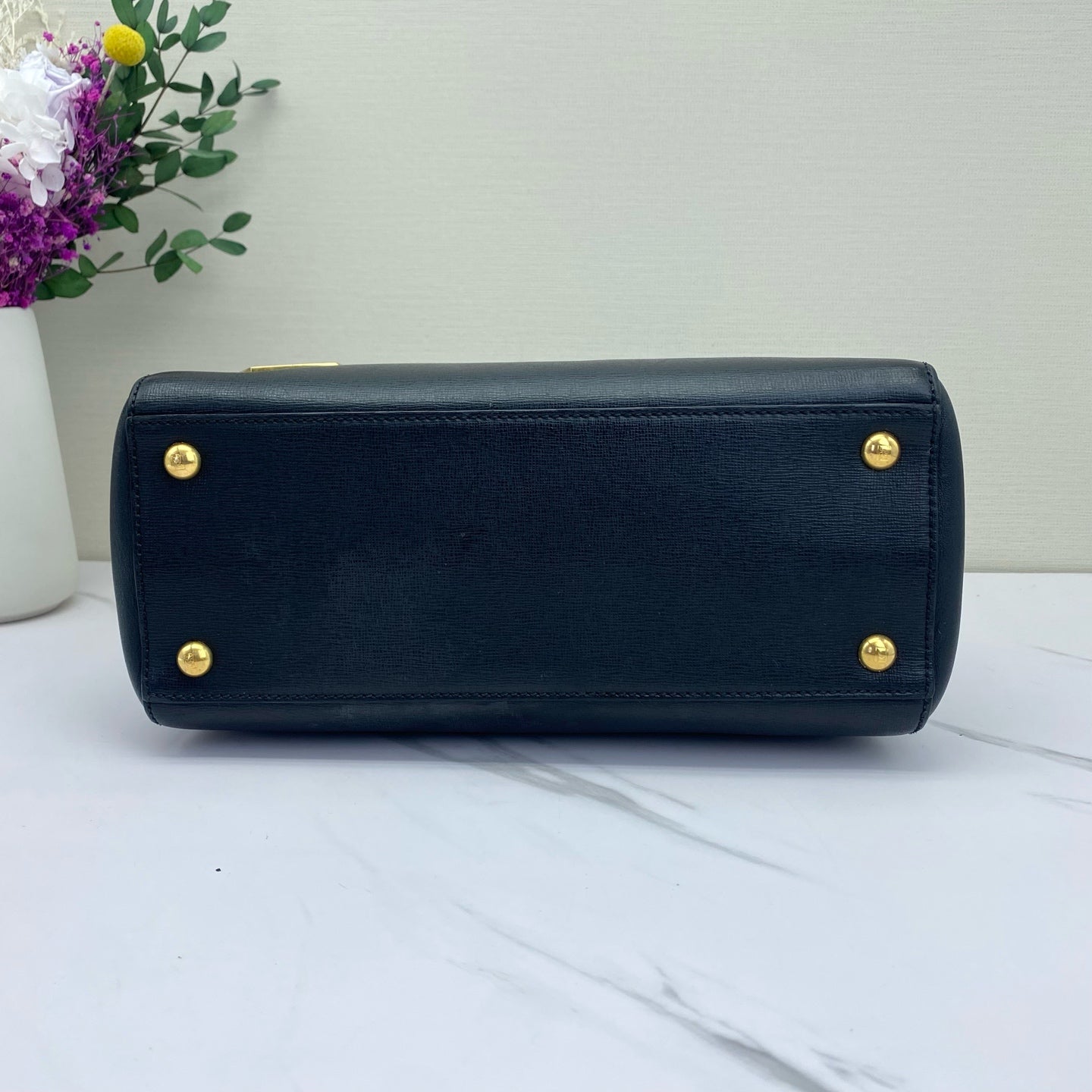 Fendi - 2Jours - Leather - Black - (small)