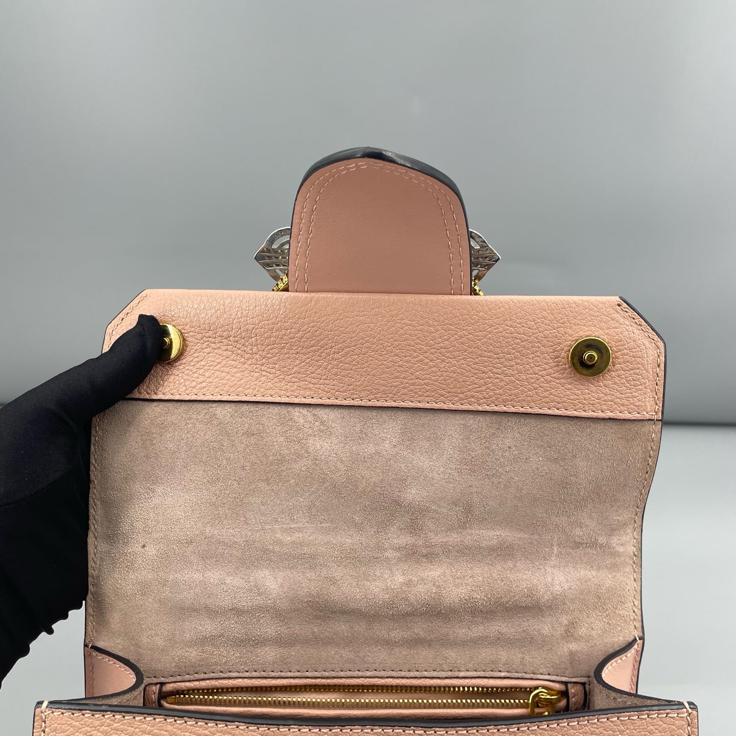 Miu Miu - Gemstone Shoulder Bag - Leather - Pink - (small)