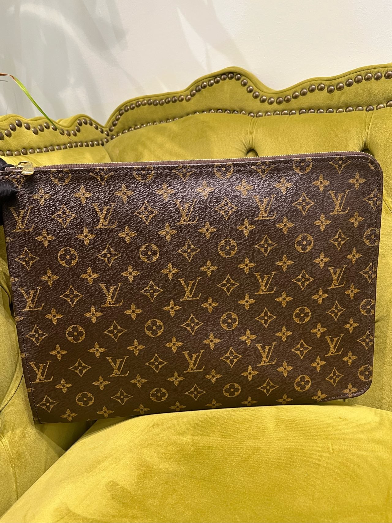 Louis Vuitton - Pochette - Monogram coated canvas - Brown - (medium)