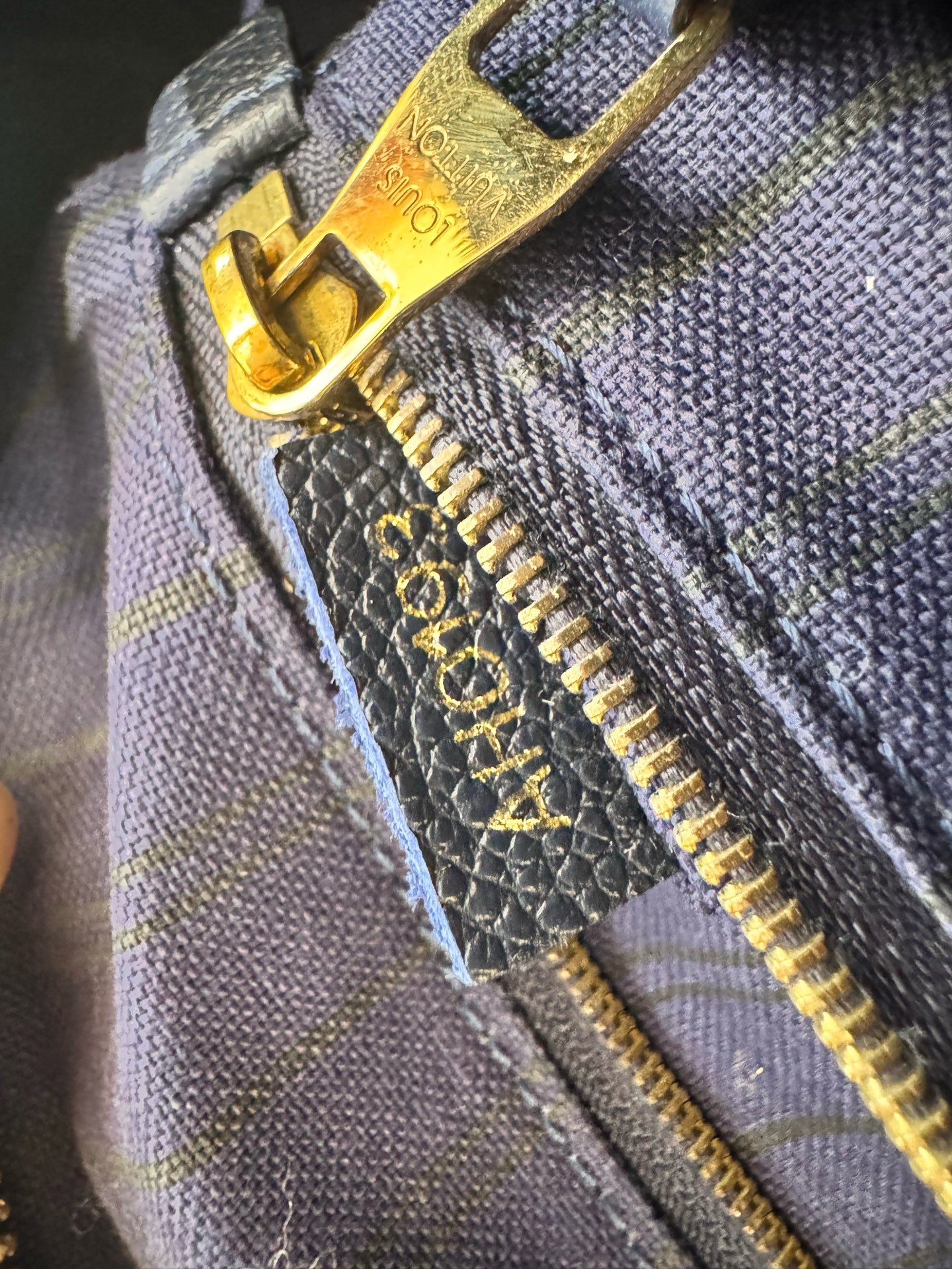 Louis Vuitton - Speedy Bandoulière 25 - Leather - Navy - (Small)