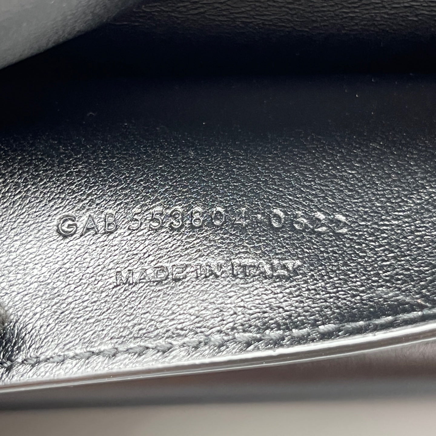 Saint Laurent - Kate - Calfskin leather - Black - (medium)