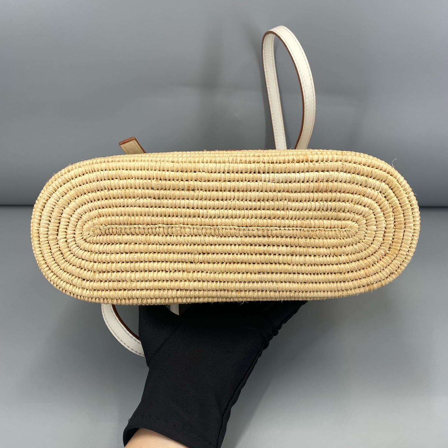 Loewe - Basket Bag - Wicker and Leather - Beige - (small)