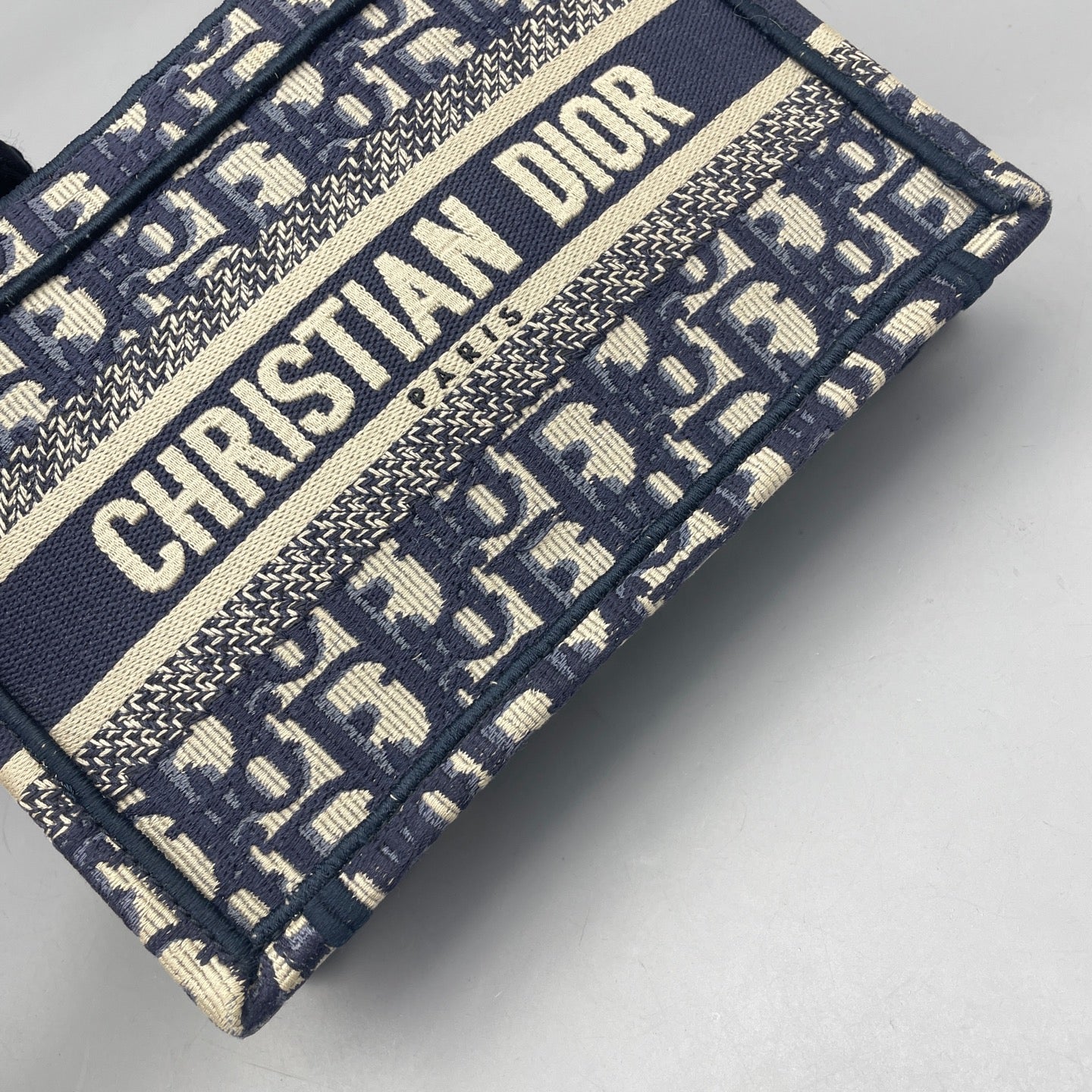 Dior - Book Tote Mini - Cloth - Blue - (mini)