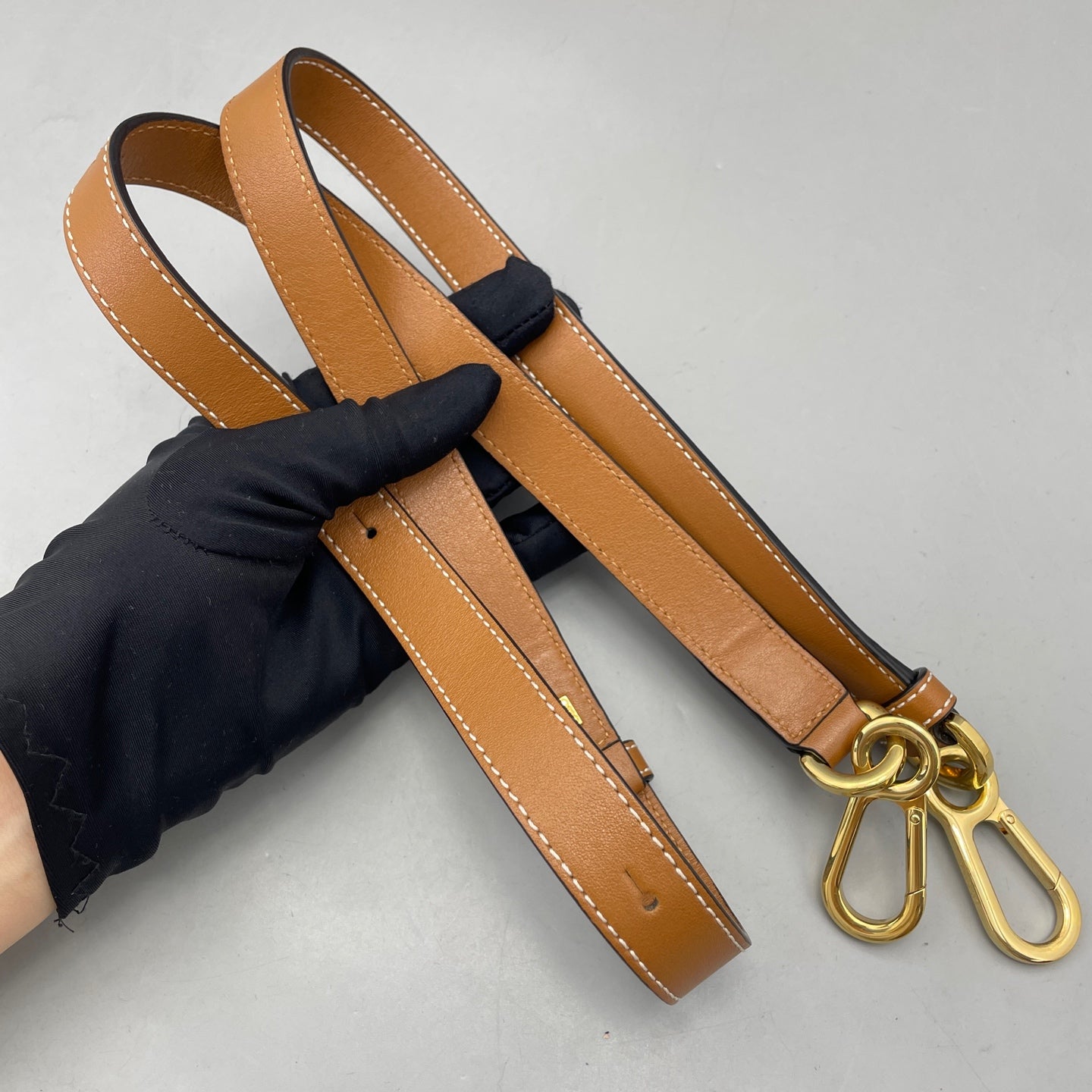 Loewe - Puzzle - Grained calfskin leather - Caramel - (Small)