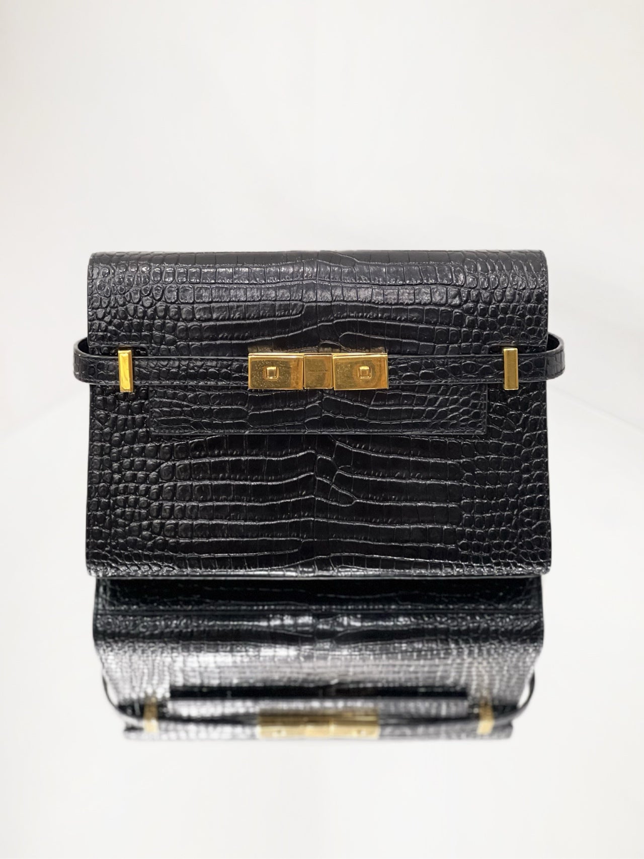 Saint Laurent - Manhattan - Leather - Black - (small)