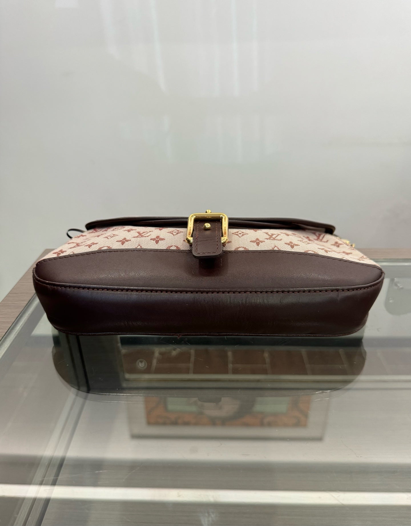 Louis Vuitton - Monogram Denim Baguette Shoulder Bag - Denim - Jeans and Leather - Pink - (Small)