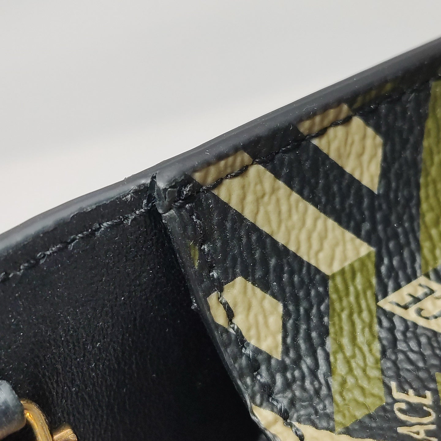 Versace - La Greca Chain Wallet - Coated canvas with leather trim - Multicolour - (small)