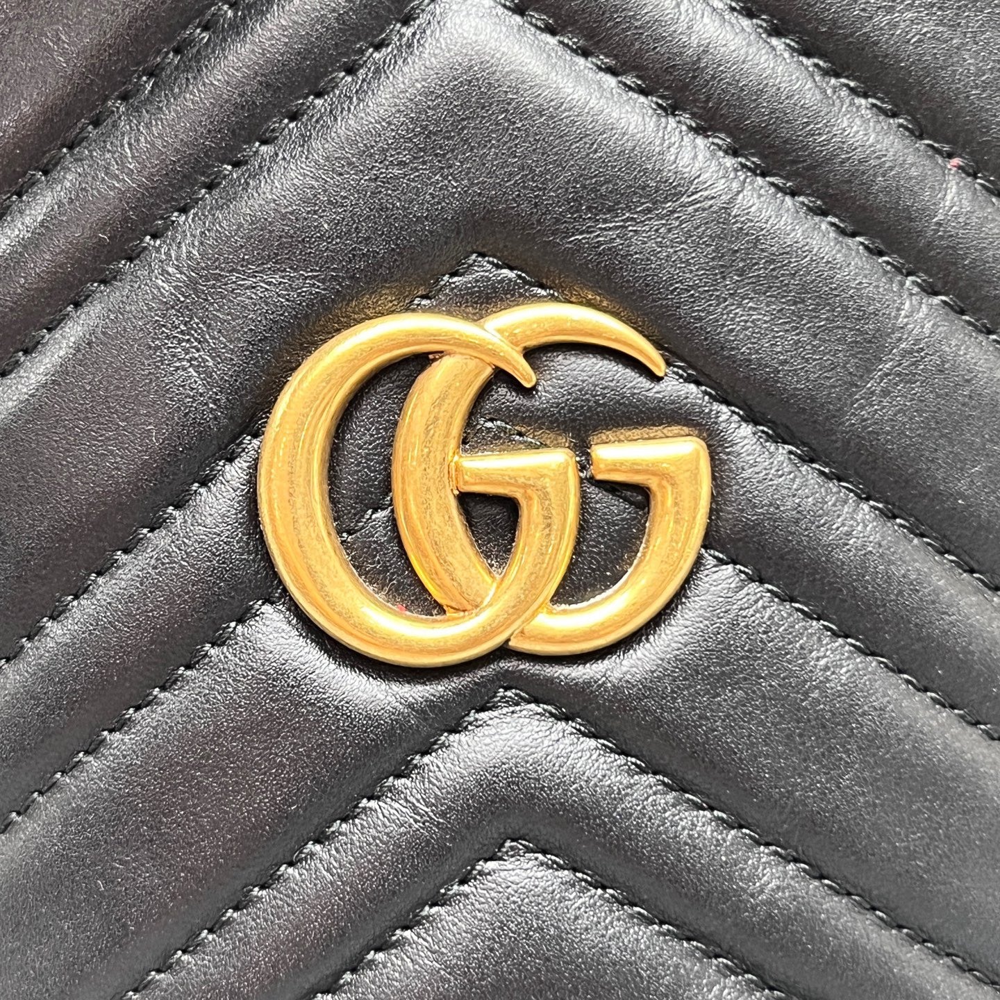 Gucci - Marmont Bucket Bag - Leather - Black - (mini)