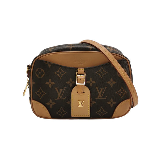 Louis Vuitton - Monogram Camera Bag - Monogram coated canvas with Vachetta leather trim - Brown - (small)