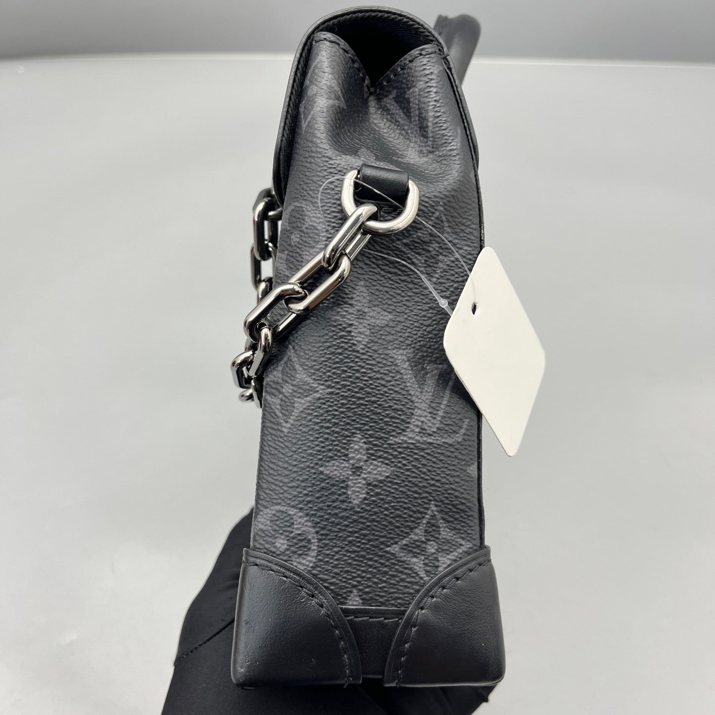 Louis Vuitton - Steamer Nano - Monogram Eclipse Canvas and Leather - Black - (mini)