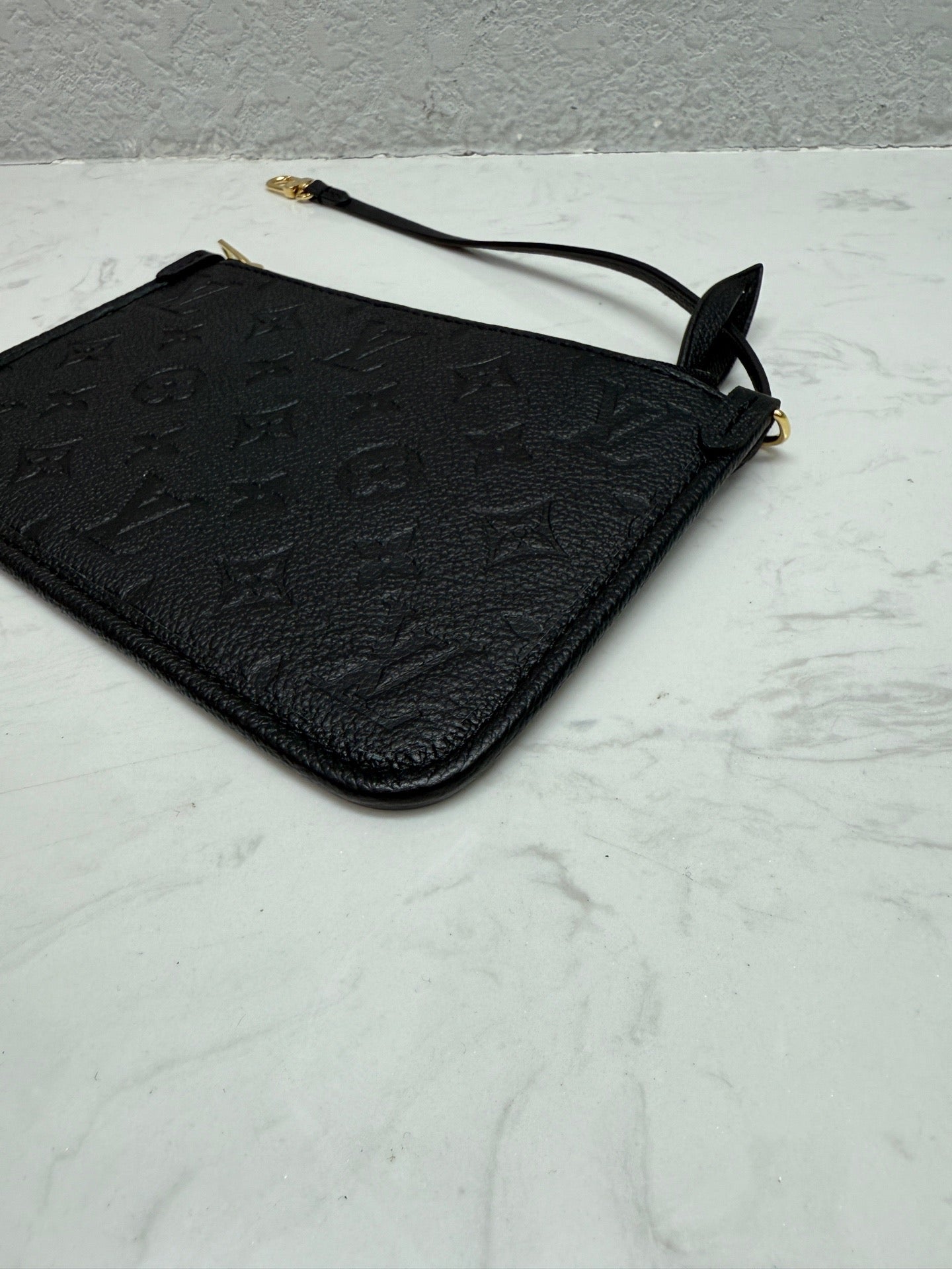 Louis Vuitton - Pochette - Monogram Empreinte leather - Black - (mini)