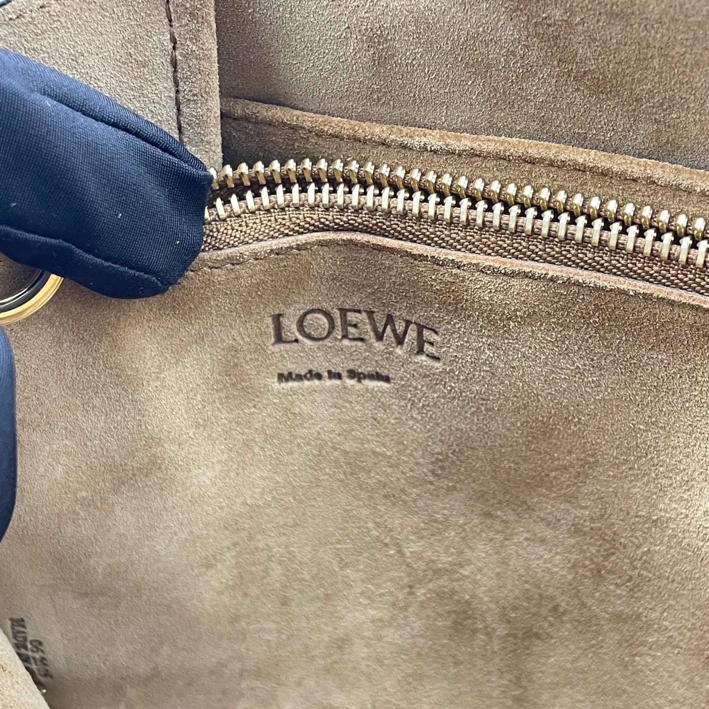 Loewe - Gate Top Handle Bag - Grained leather - Caramel - (medium)