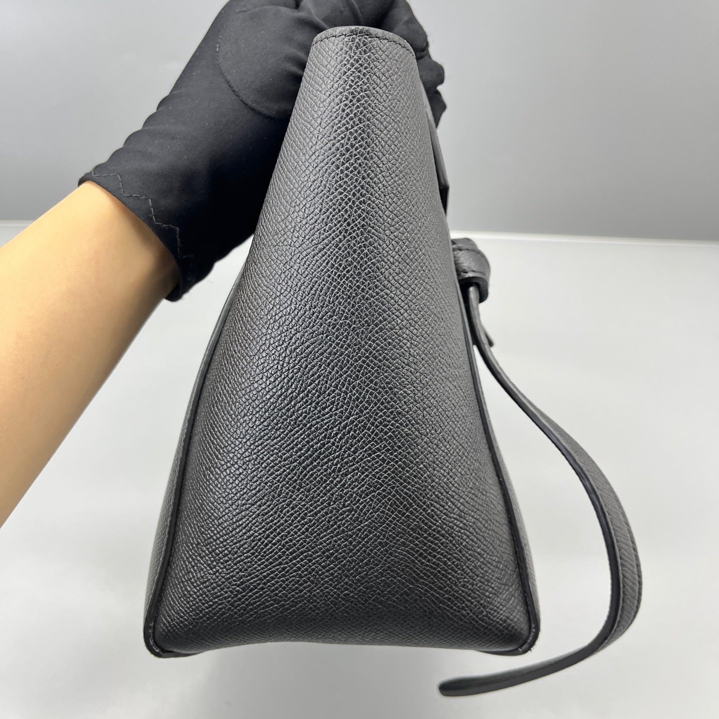 Celine - Belt Bag Small - Grained calfskin leather - Black - (small)