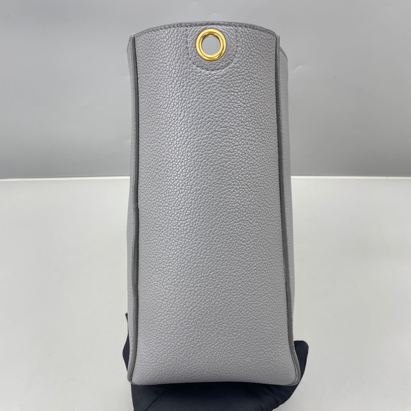 Celine - Small Bucket Bag - Grained leather - Grey - (Small)