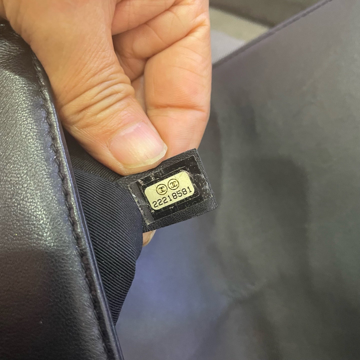 Chanel - Boy Bag - Lambskin leather - Black - (Medium)