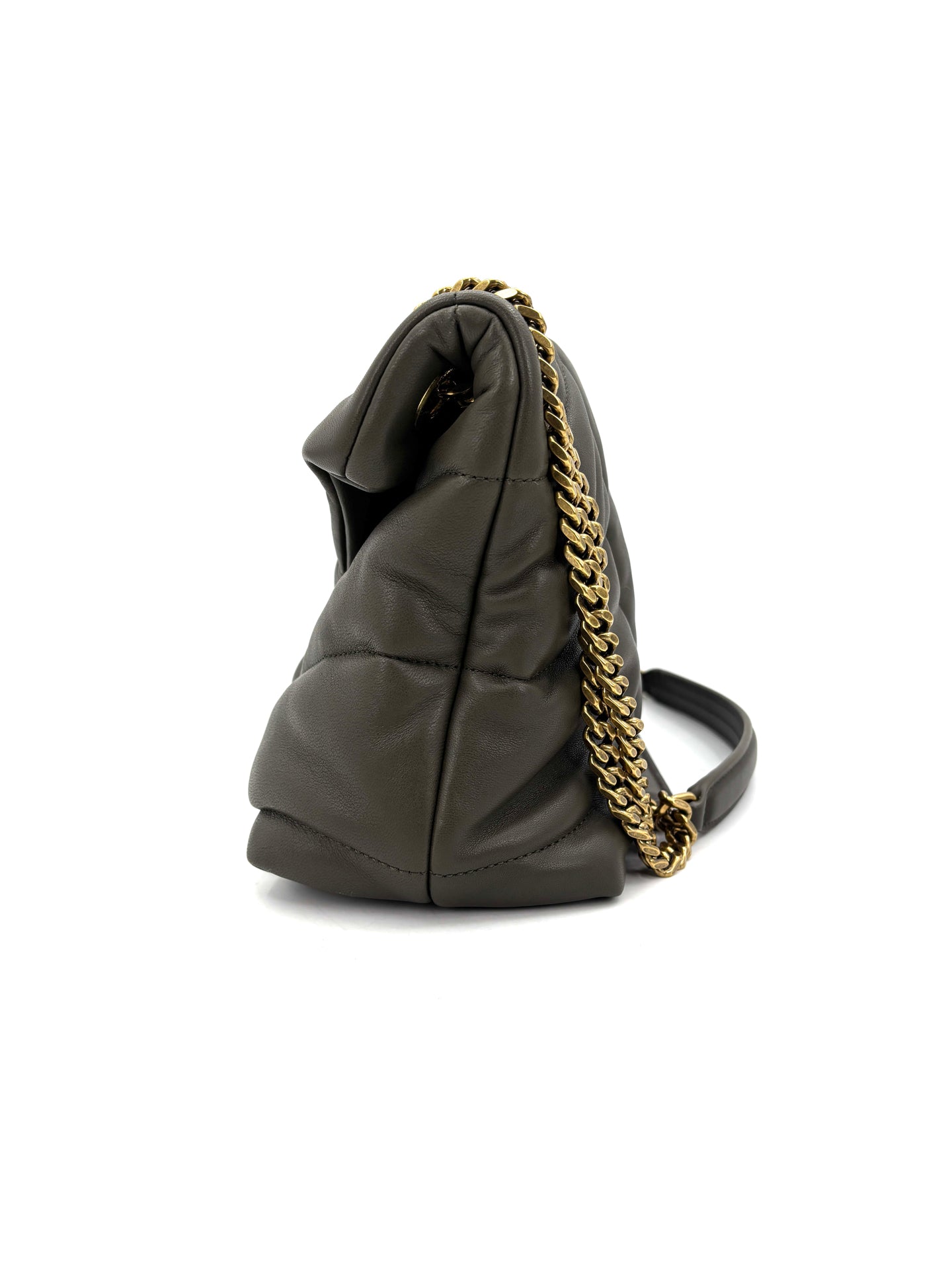 Saint Laurent - Puffer - Lambskin leather - Brown - (Medium)