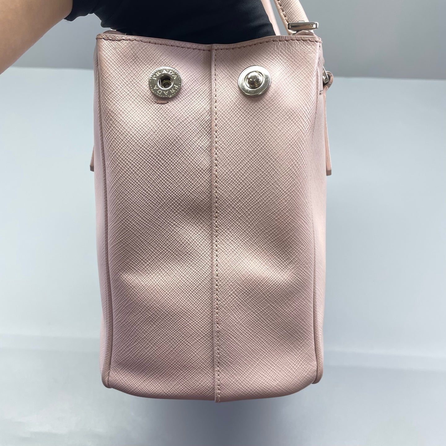 Prada - Saffiano Lux Tote (Galleria) Small - Leather - Pink - (small)