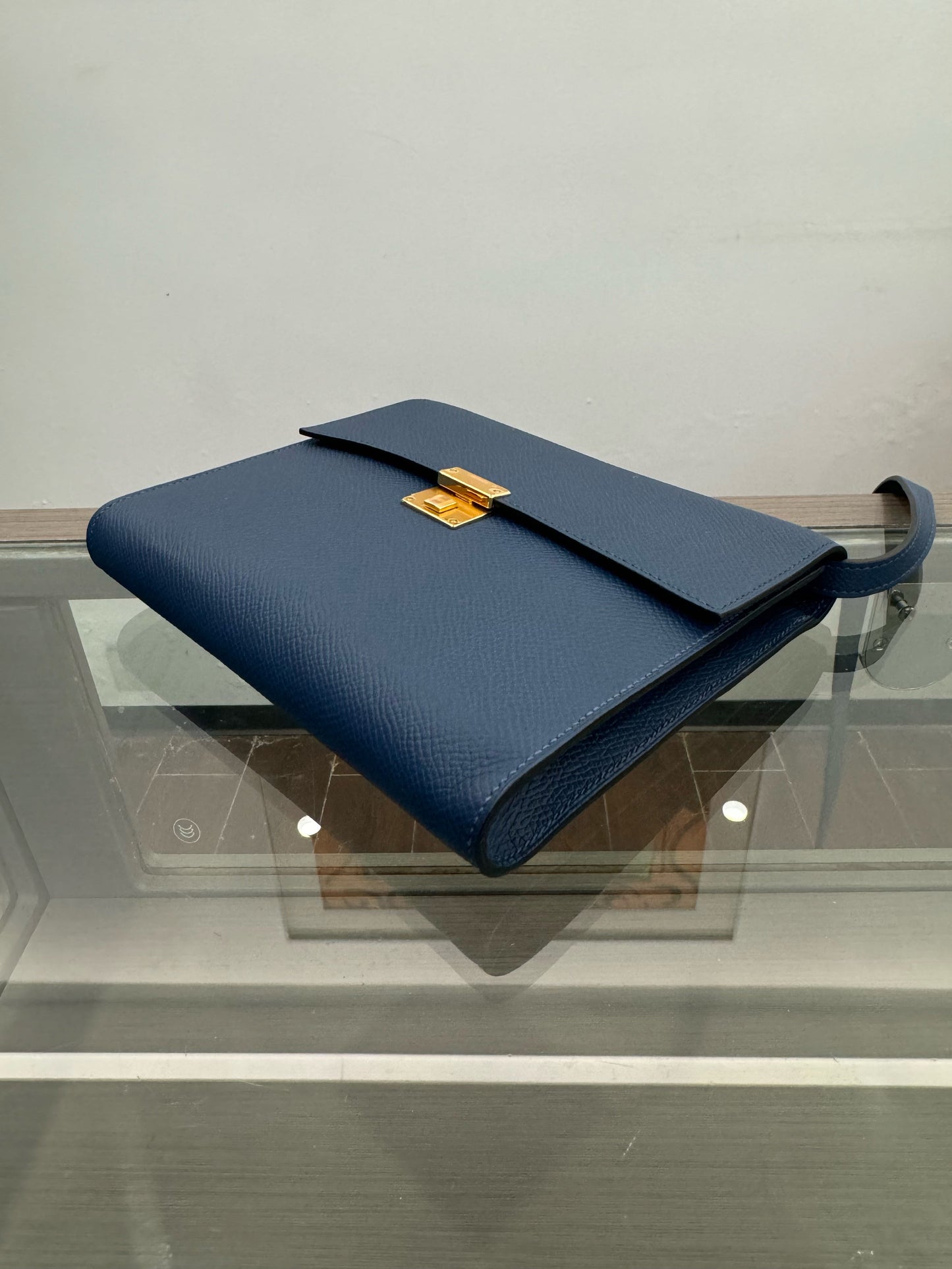 Hermès - Clic 16 - Epsom leather - Blue - (mini)