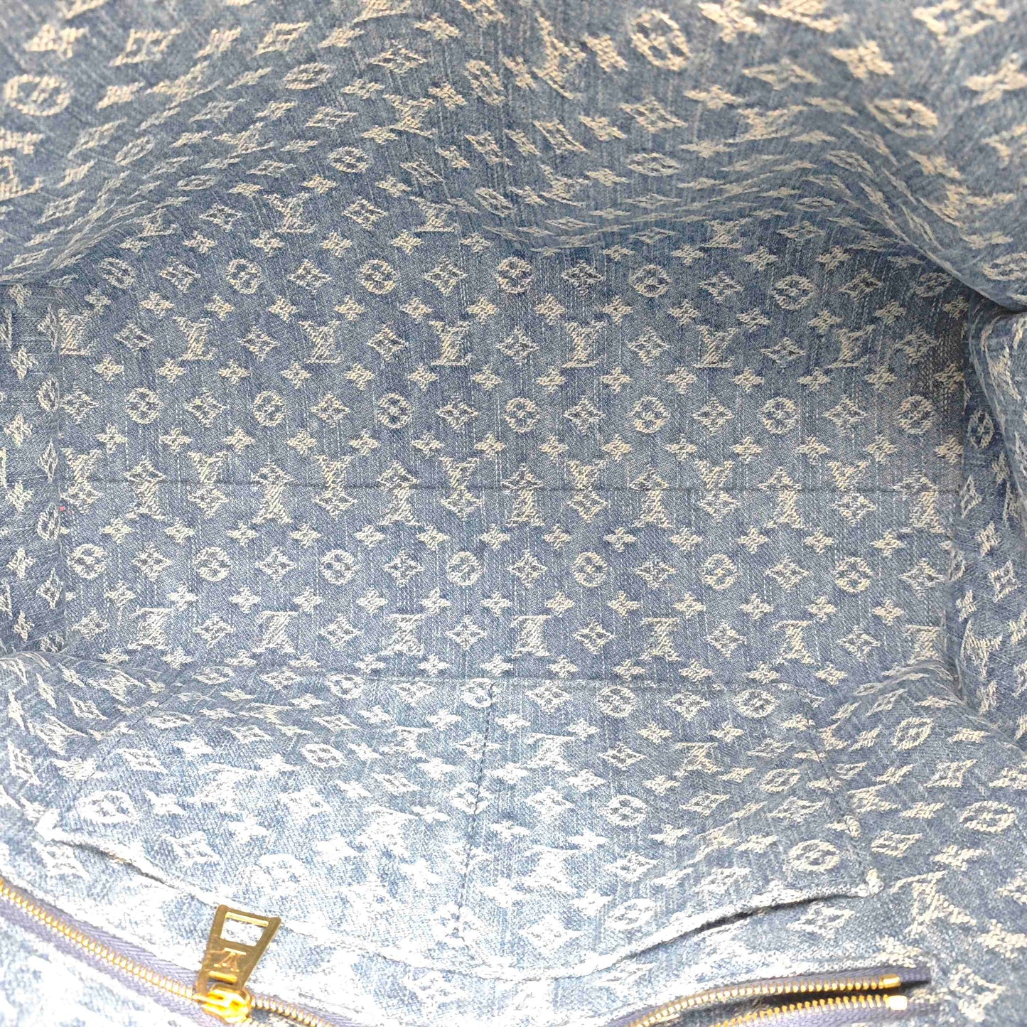 Louis Vuitton - OnTheGo - Denim - Jeans - Blue - (Large)