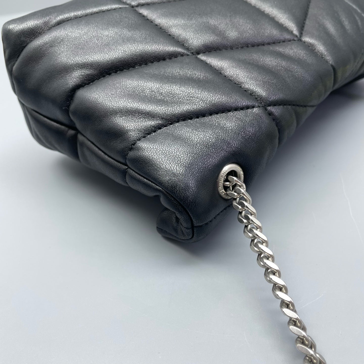 Saint Laurent - Puffer Mini Loulou - Lambskin leather - Black - (mini)
