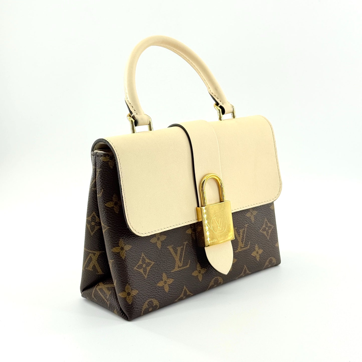 Louis Vuitton - Padlock Bag - Monogram canvas with leather trim - Brown and Beige - (mini)