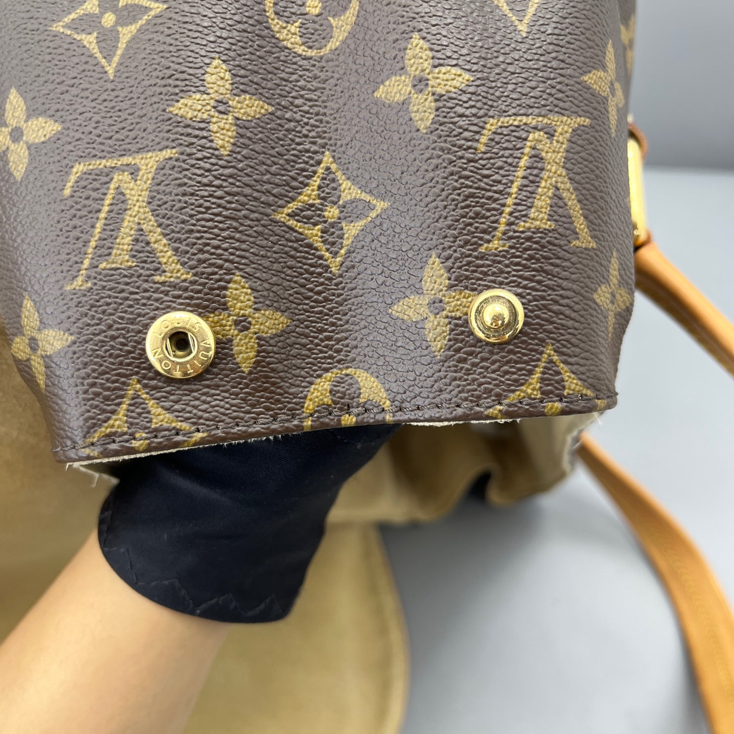 Louis Vuitton - Montaigne GM - Monogram coated canvas and Vachetta leather - Brown - (medium)