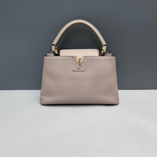 Louis Vuitton - Capucines BB - Taurillon leather - Grey - (Small)