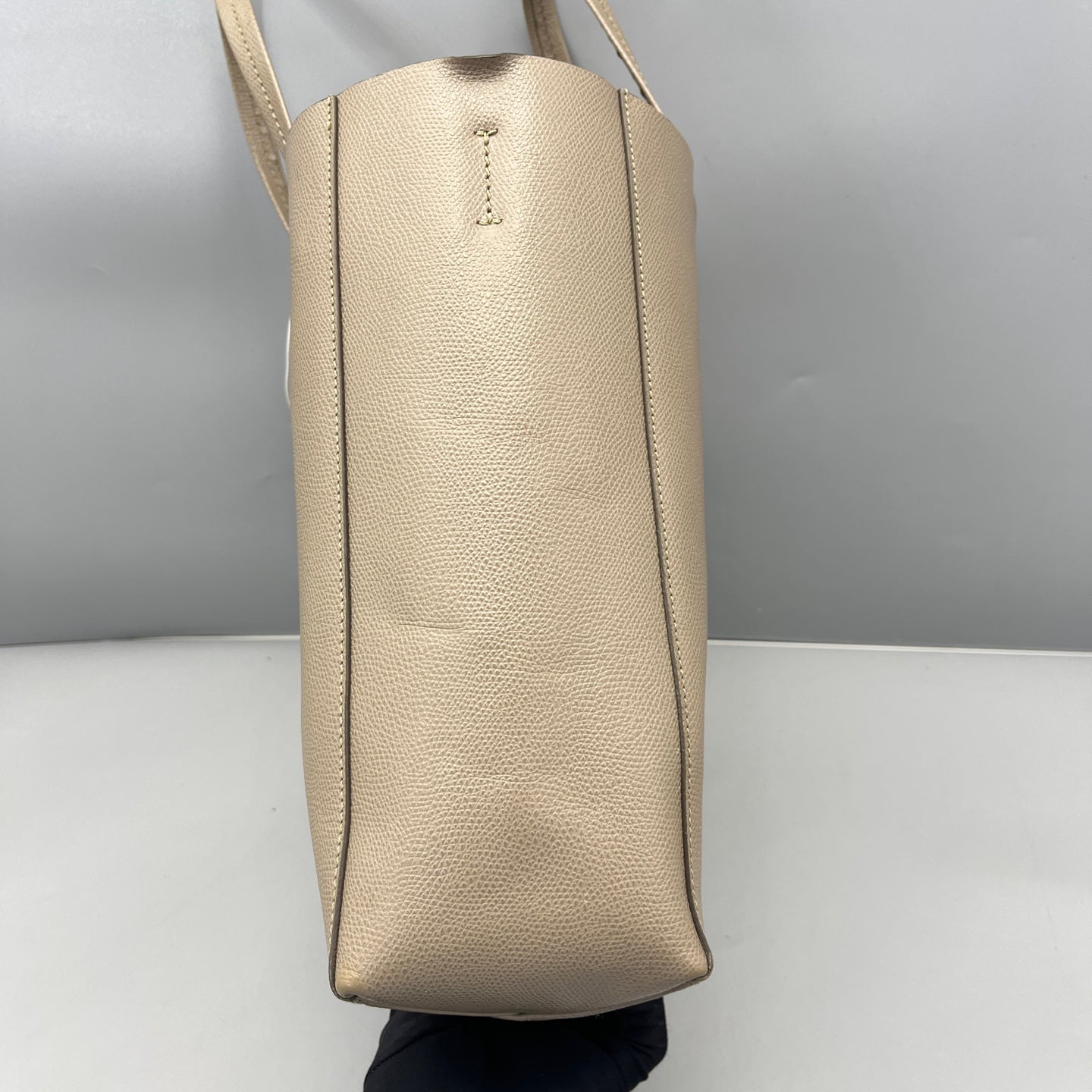 Celine - Bucket Tote Bag - Grained calfskin leather - Grey - (medium)