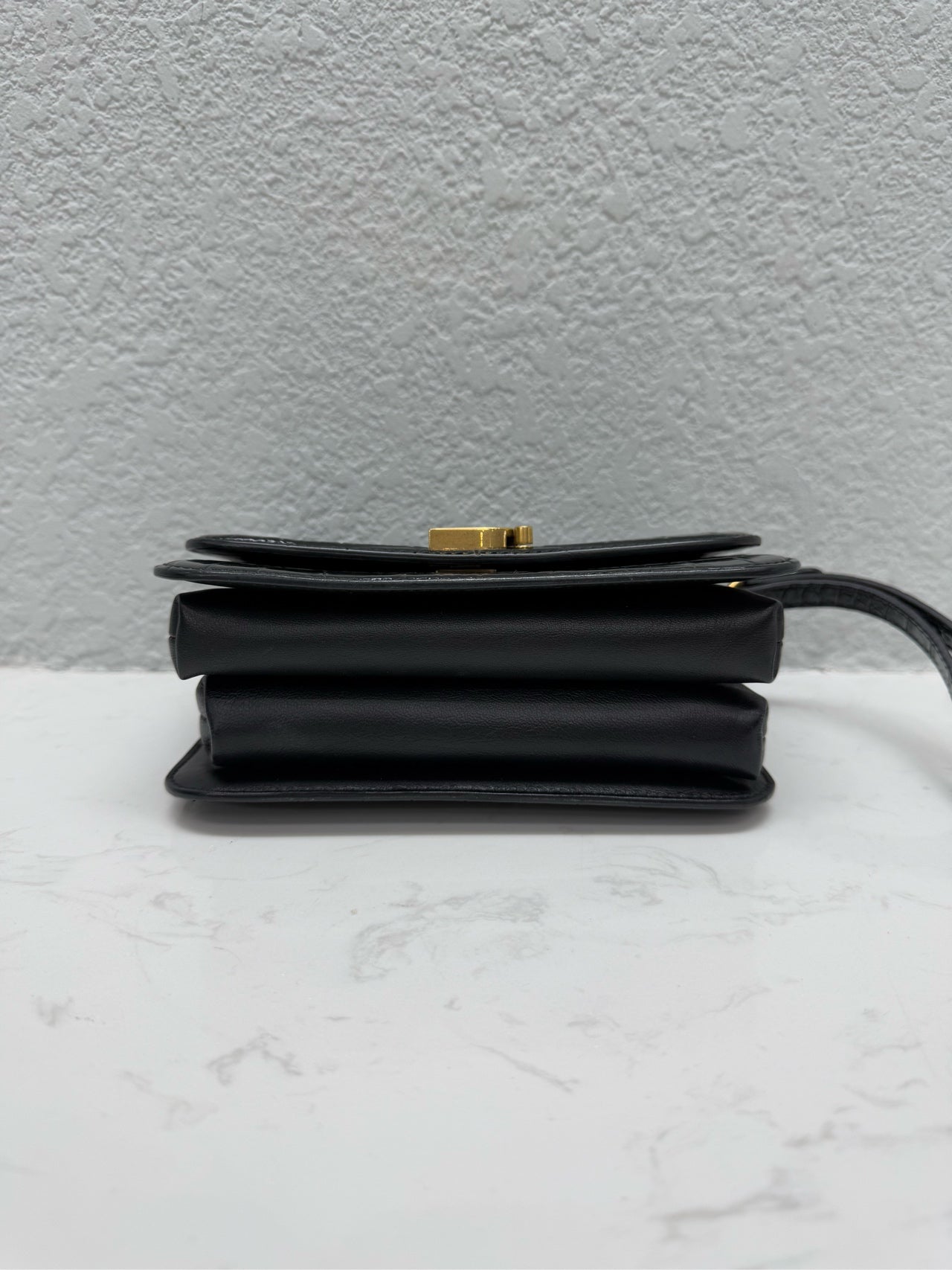 Balenciaga - Messenger Bag - Leather - Black - (mini)