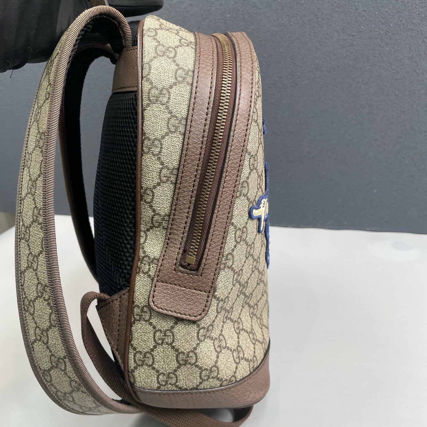 Gucci - Disney x Three Little Pigs Backpack - GG Supreme canvas with leather trim - Multicolour - (Small)