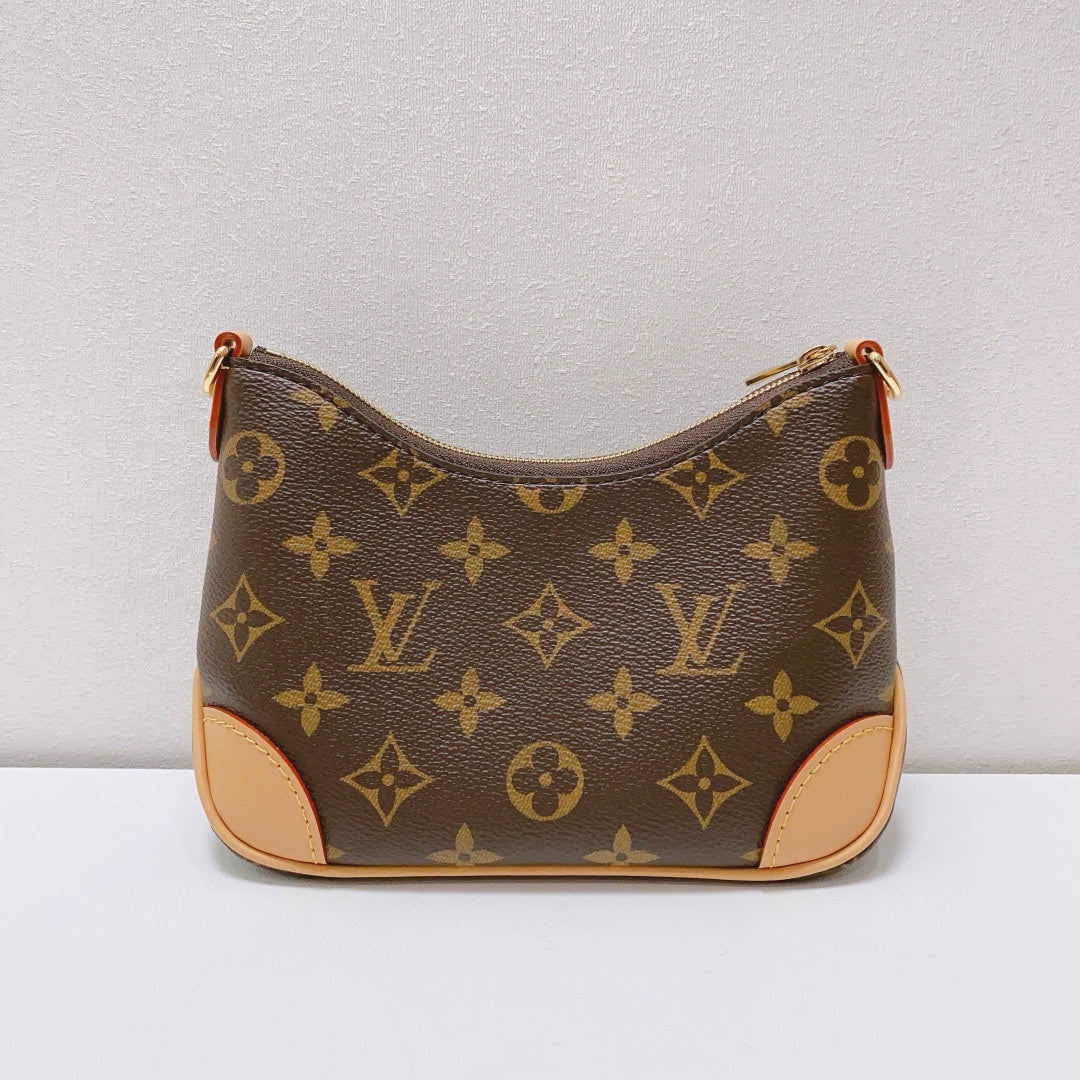 Louis Vuitton - Nano Boulogne Monogram - Monogram coated canvas with natural cowhide leather trim - Brown - (mini)