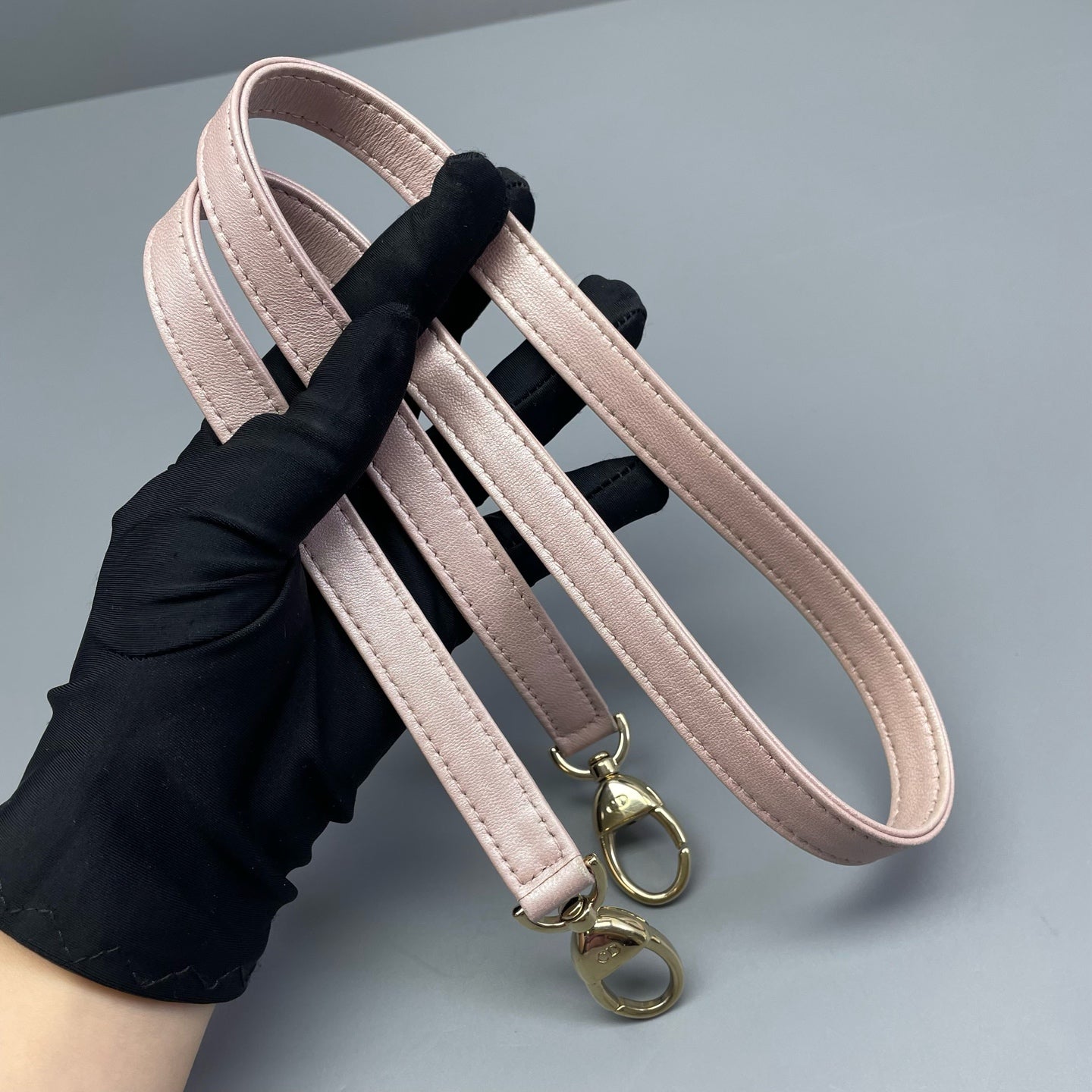 Dior - Lady Dior - Pearlescent lambskin leather - Pink - (medium)