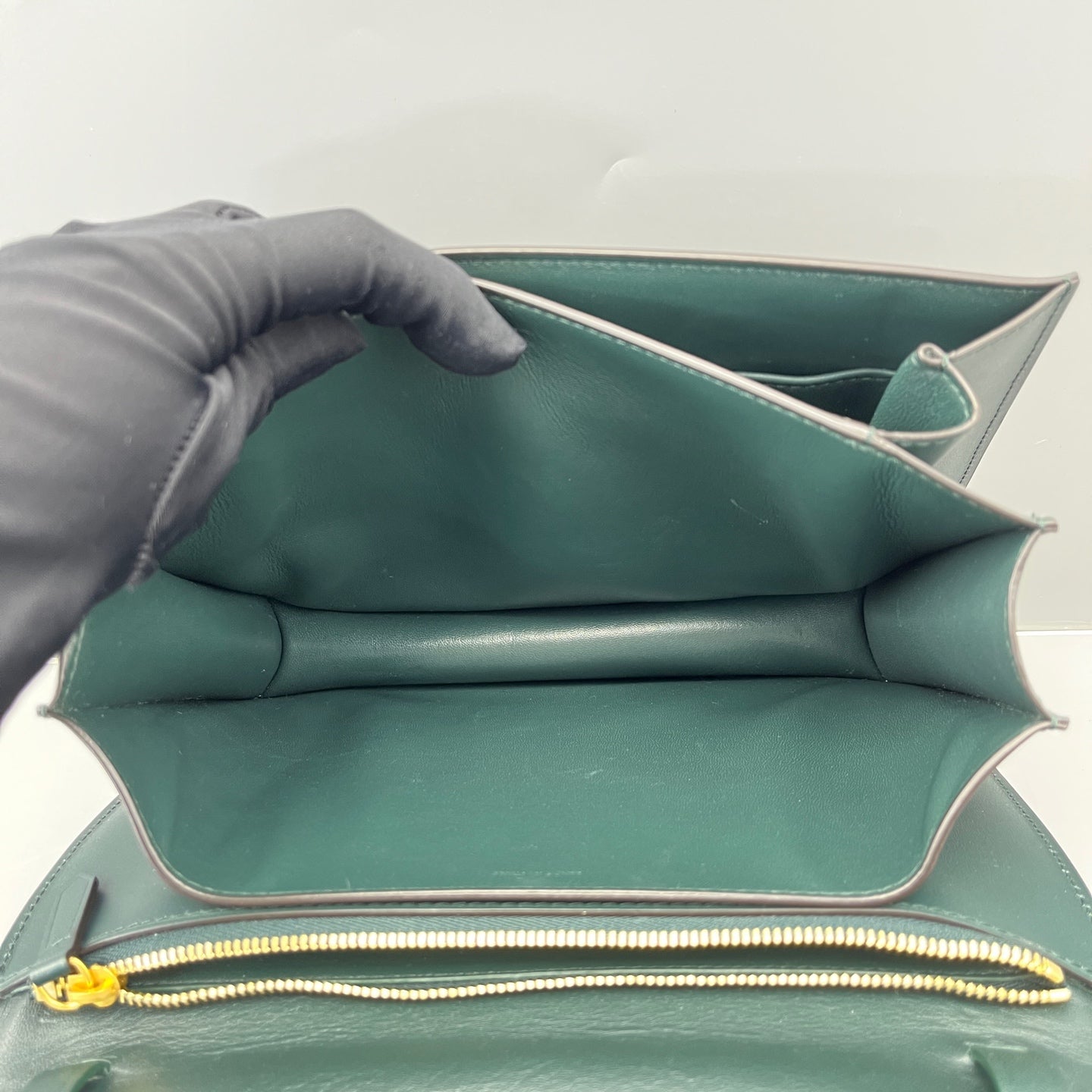 Celine - Box Bag - Leather - Green - (Medium)