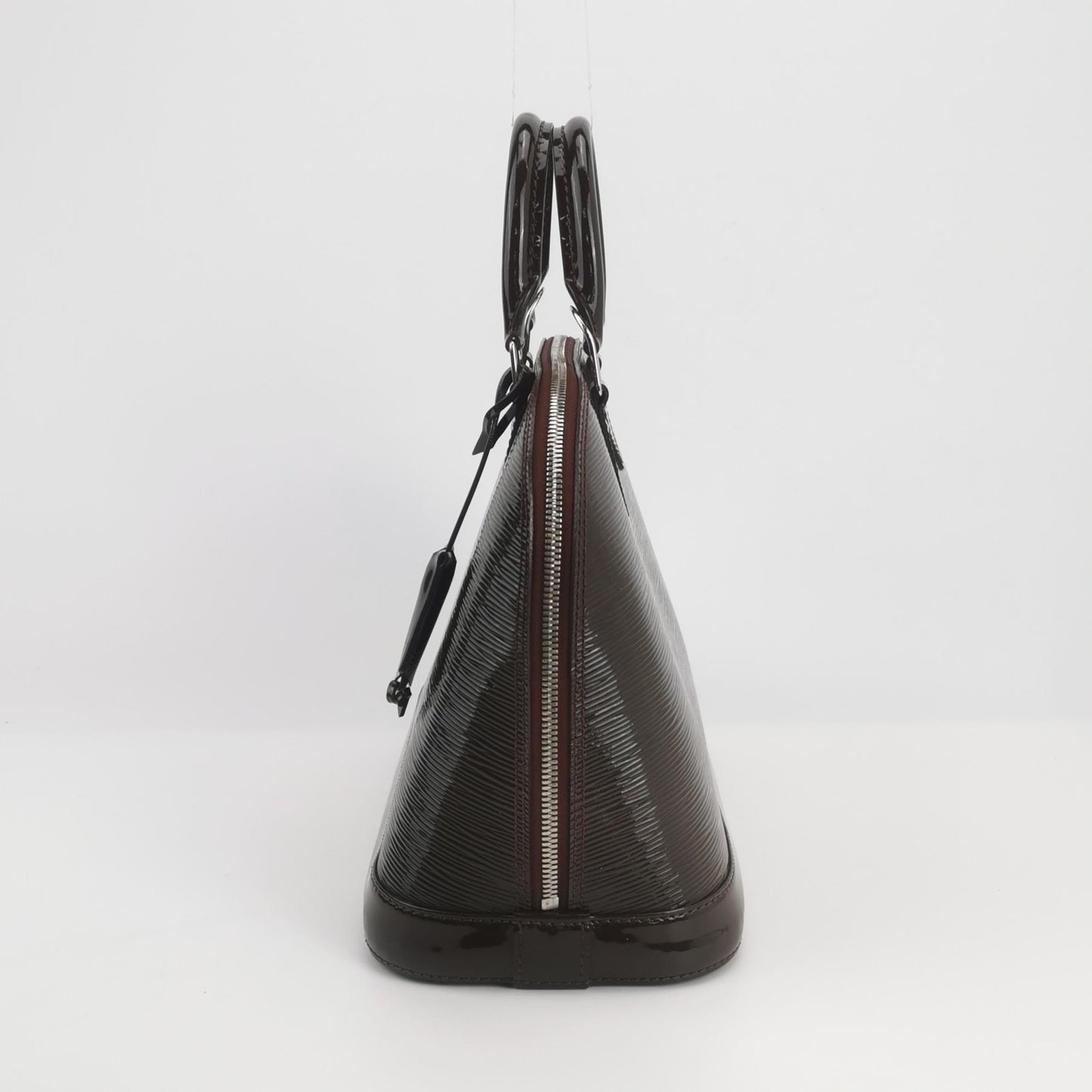 Louis Vuitton - Alma BB - Epi patent leather - Burgundy - (Small)